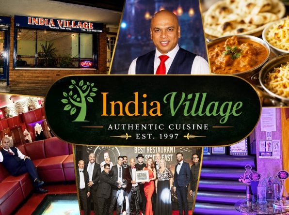 India Village Bromley founder Jahan, original India Village shopfront, award-winning achievements and authentic Indian cuisine since 1997.
